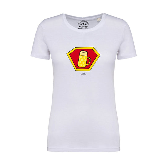 Damen T-Shirt "Super-Bierkrug"