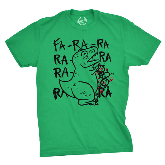 Fa Ra Ra Ra Ra T-Rex Men's T Shirt