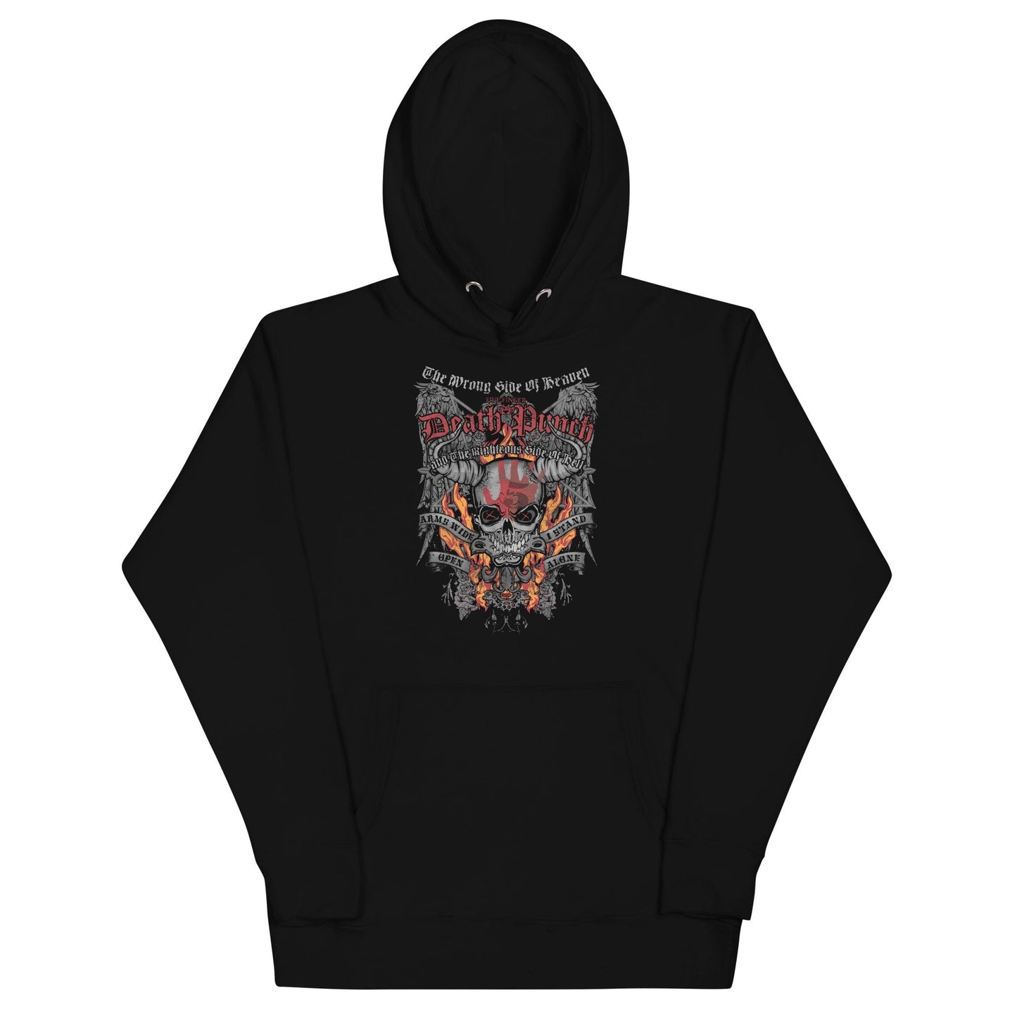 Five Finger Death Punch Wrong or Righteous Classic Hoodie