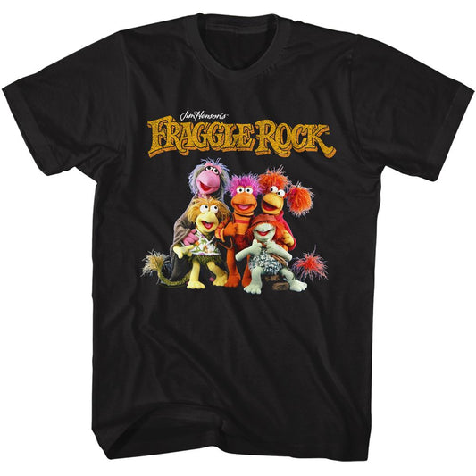 Fraggle Rock - Group Shot Boyfriend Tee