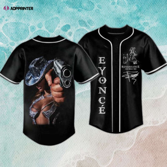 Funny Beyonce Renaissance Baseball Jersey: Unique & Stylish Jersey Shirt - Aopprinter
