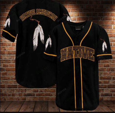 Native American Baseball Jersey 070