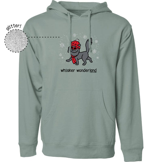 Glitter Whisker Wonderland - Sweatshirt Pullover Hoodie