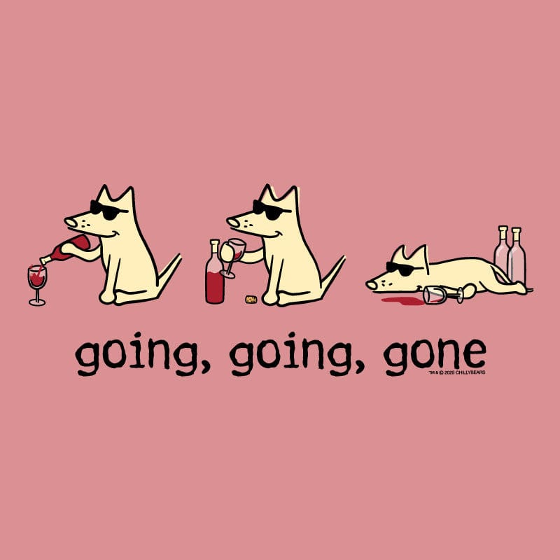 Going Going Gone - Ladies T-Shirt V-Neck