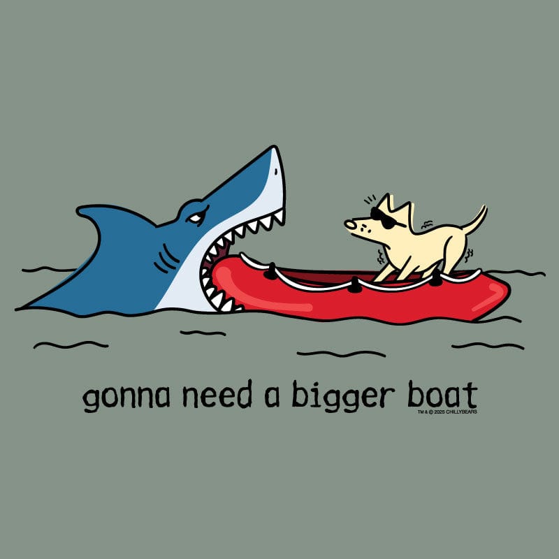 Gonna Need A Bigger Boat  - Classic Long-Sleeve T-Shirt