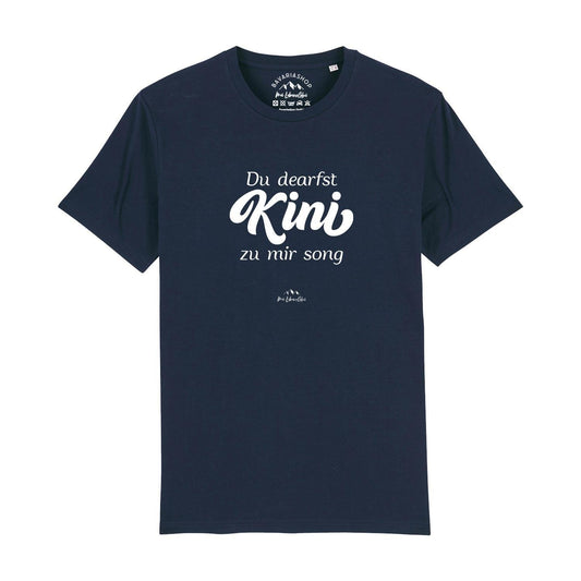 Herren T-Shirt "Du dearfst Kini zu mir sogn"