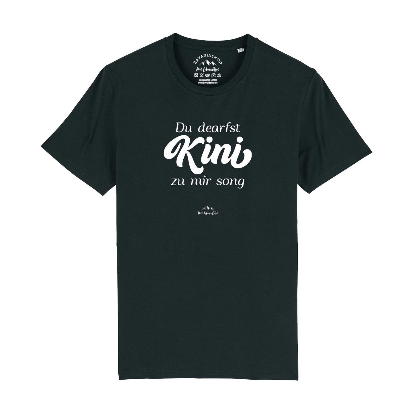 Herren T-Shirt "Du dearfst Kini zu mir sogn"