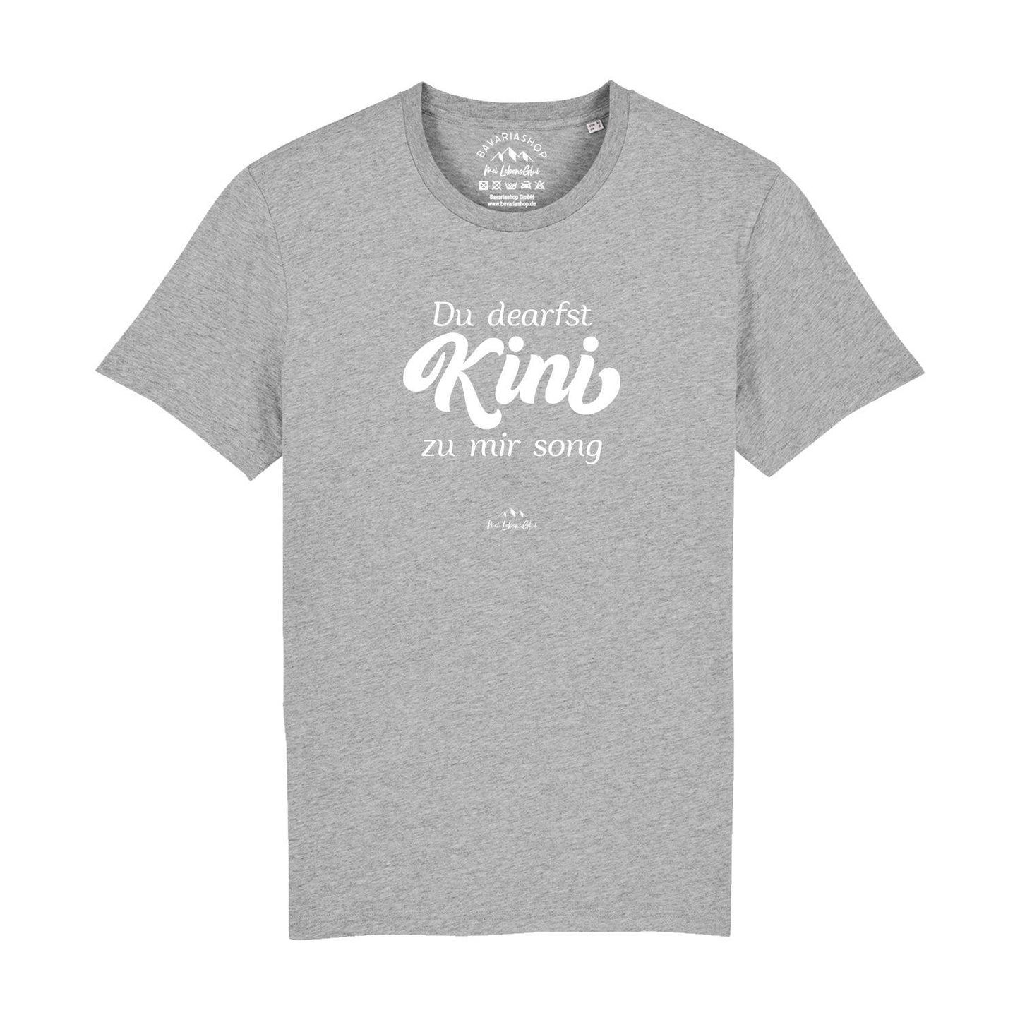 Herren T-Shirt "Du dearfst Kini zu mir sogn"