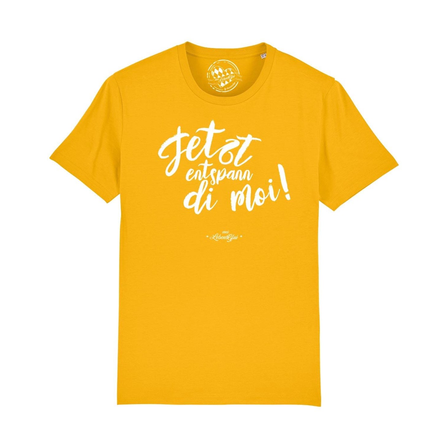 Herren T-Shirt "Entspann di moi..."