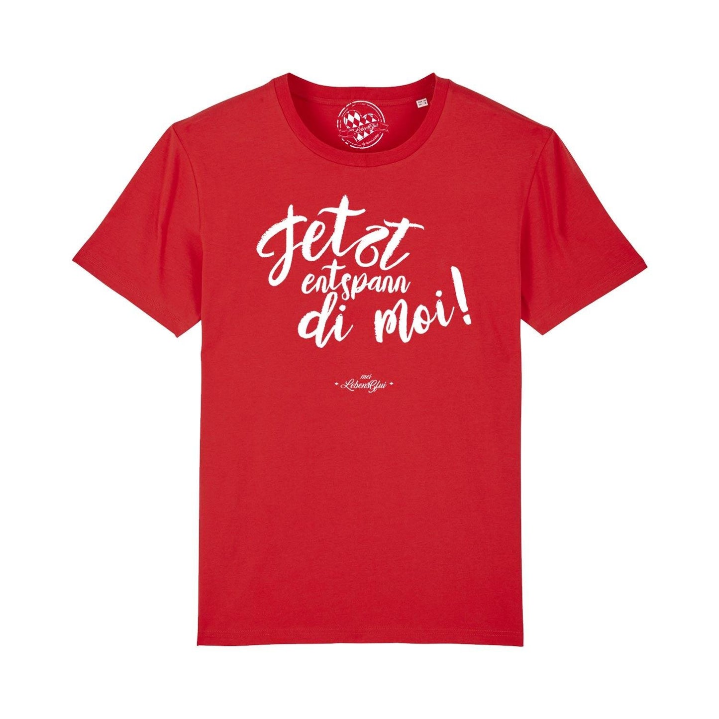 Herren T-Shirt "Entspann di moi..."