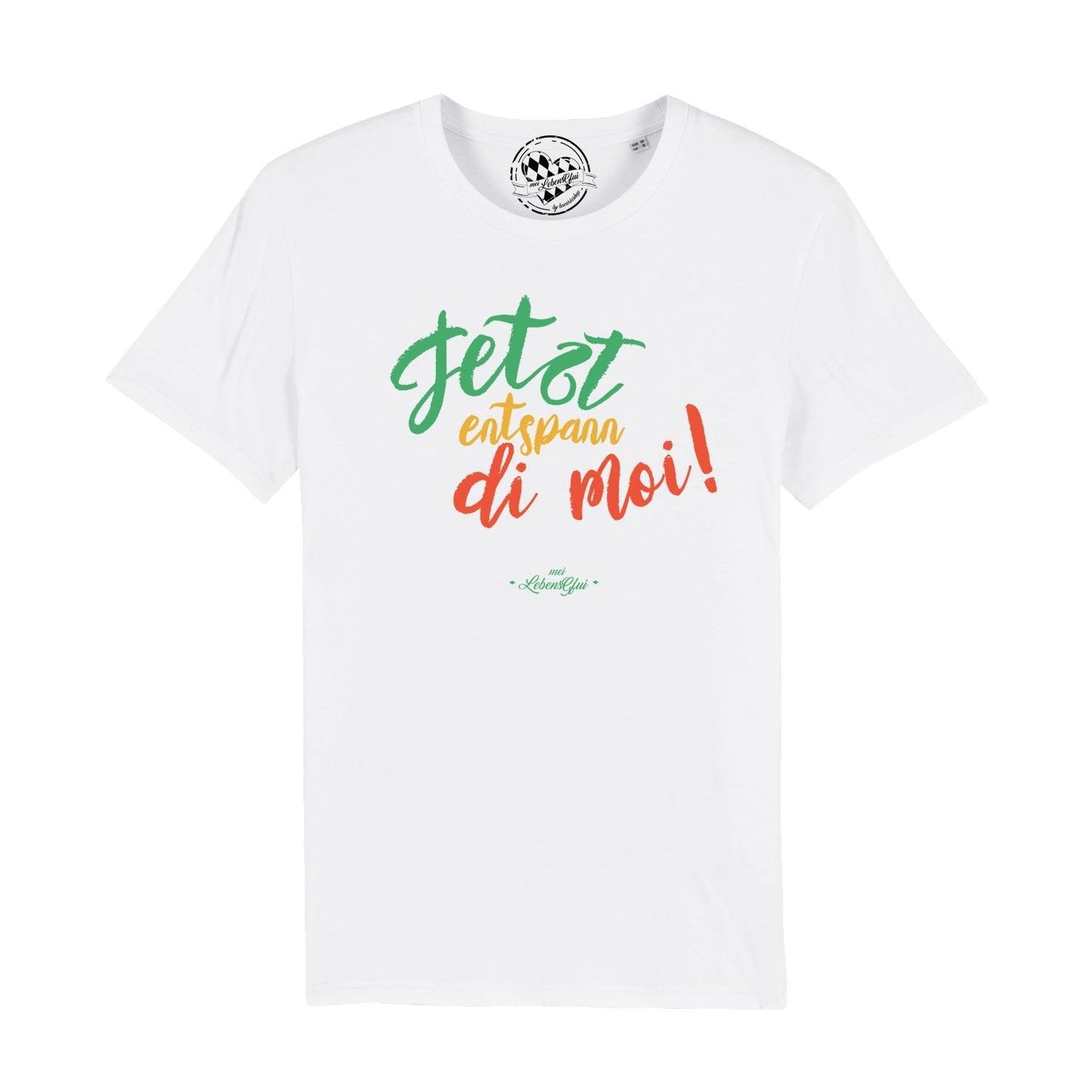 Herren T-Shirt "Entspann di moi..."