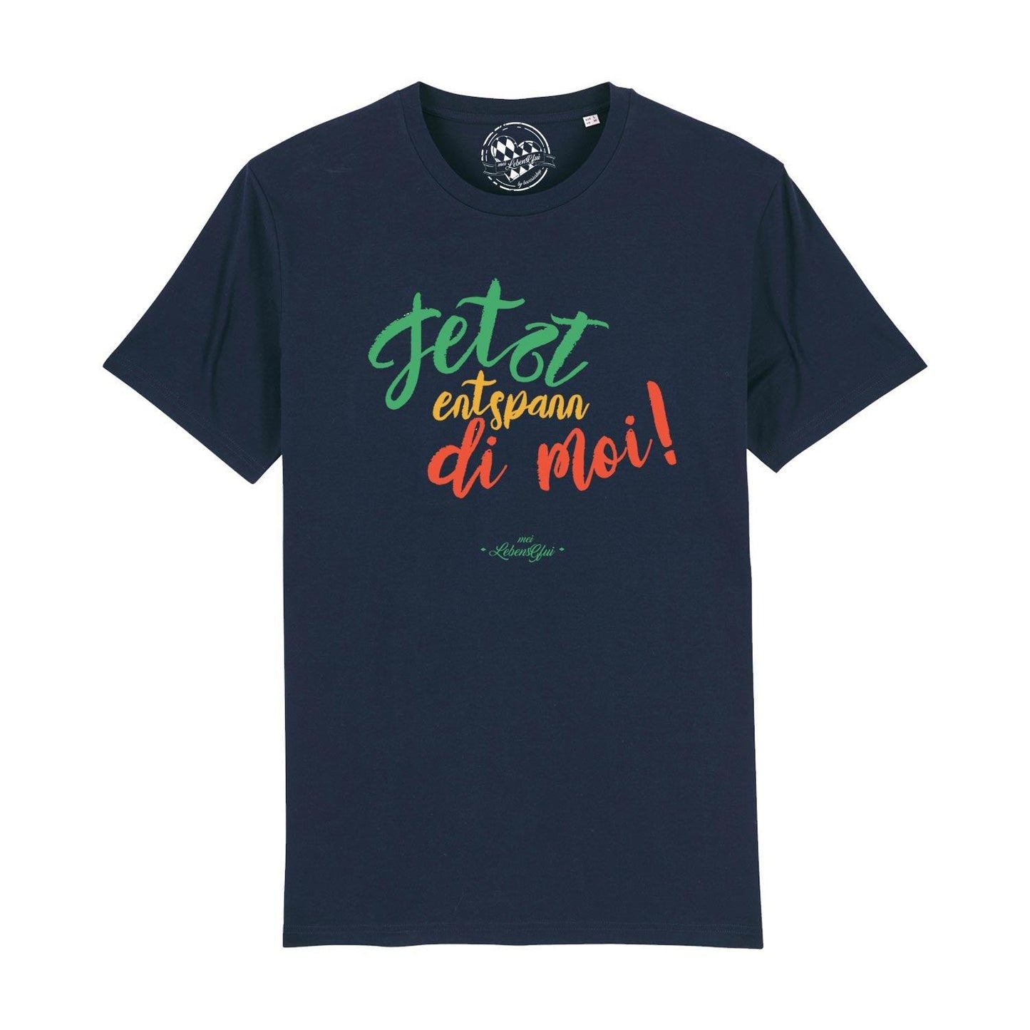 Herren T-Shirt "Entspann di moi..."