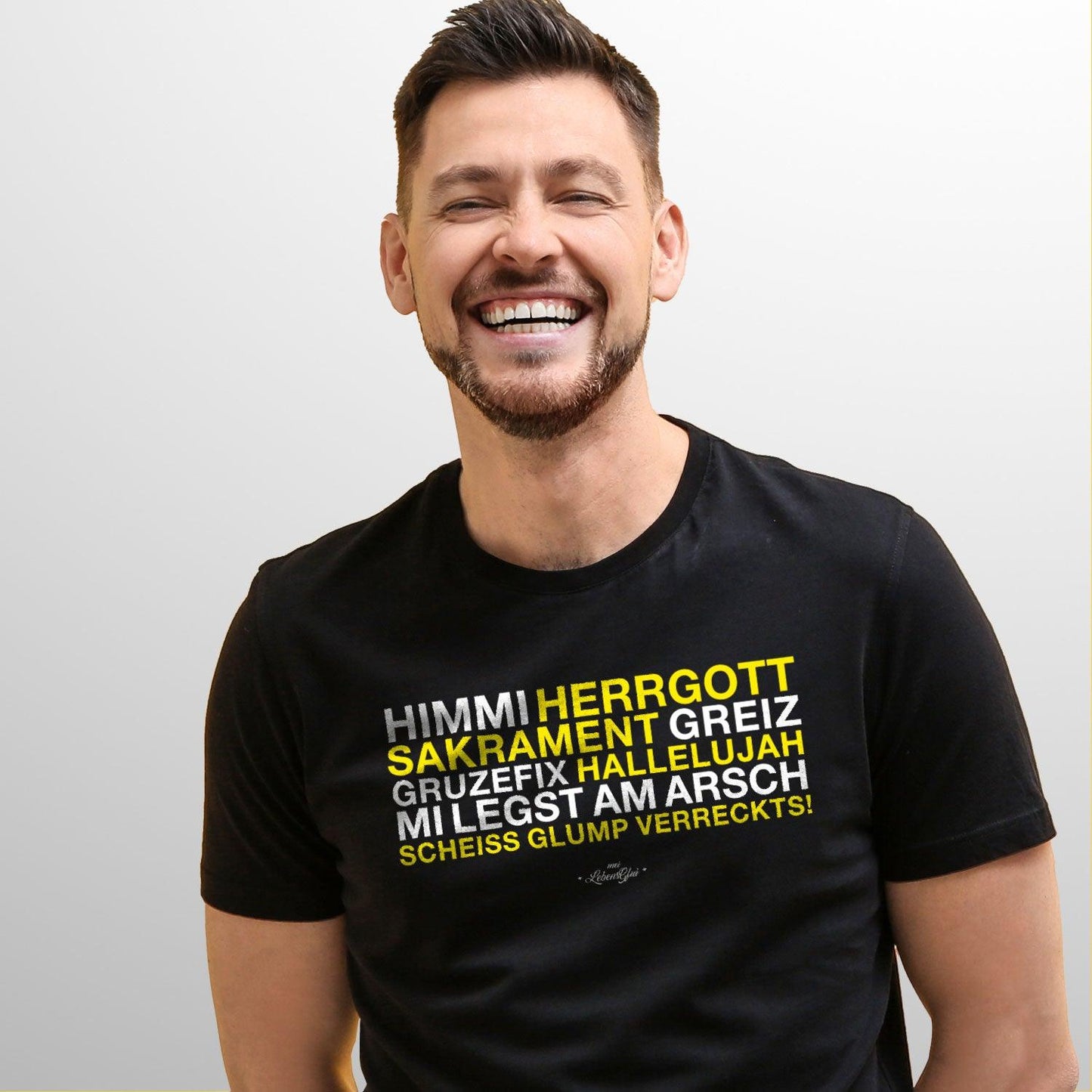 Herren T-Shirt "Himmi Herrgott"