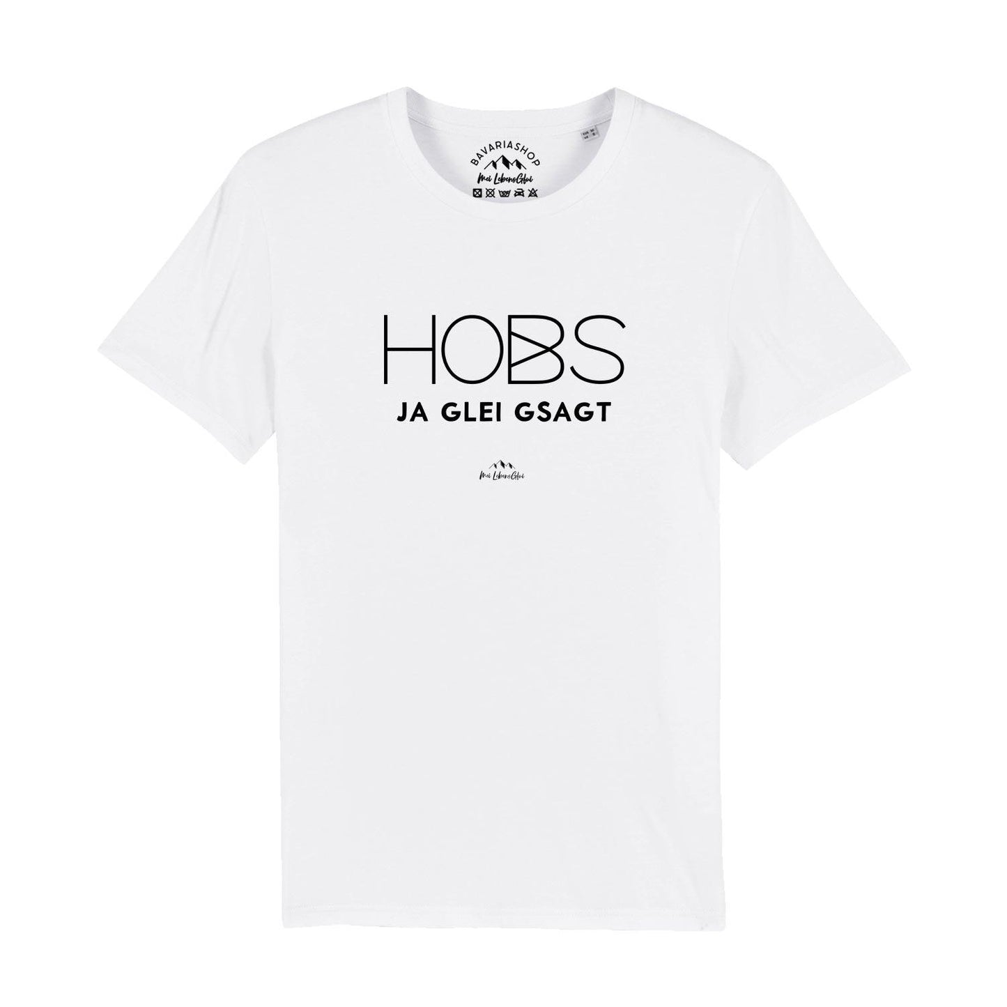 Herren T-Shirt "Hobs ja glei gsagt"