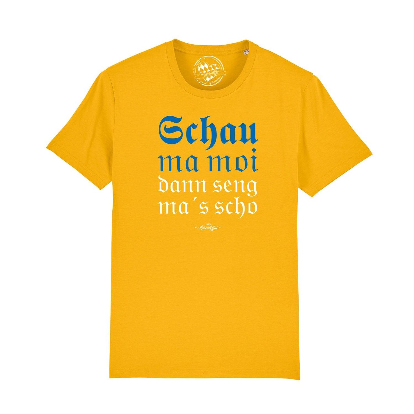 Herren T-Shirt "Schau ma moi"
