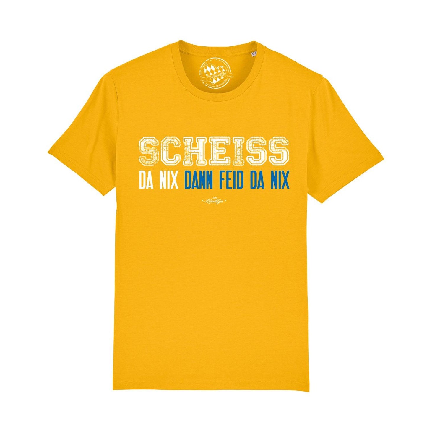 Herren T-Shirt "ScheiÃƒÅ¸ da nix"