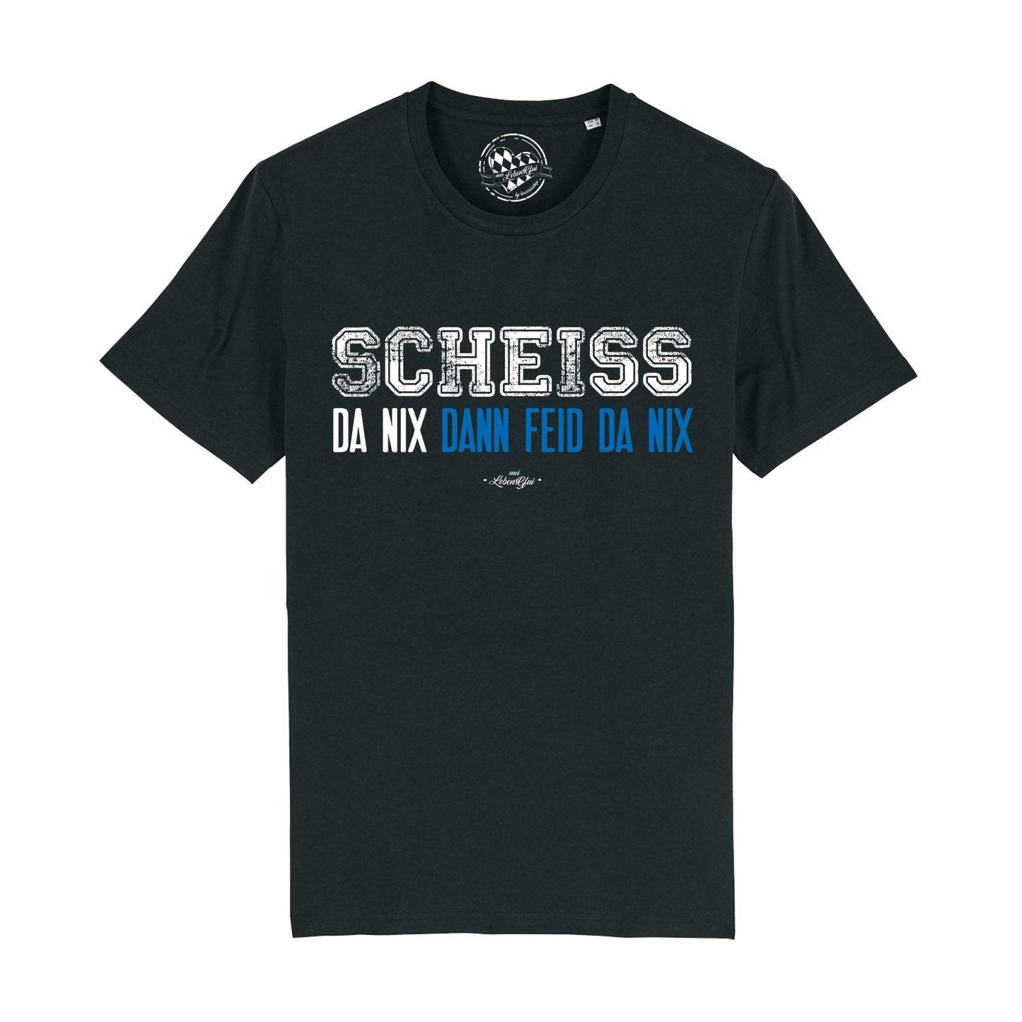 Herren T-Shirt "ScheiÃƒÅ¸ da nix"