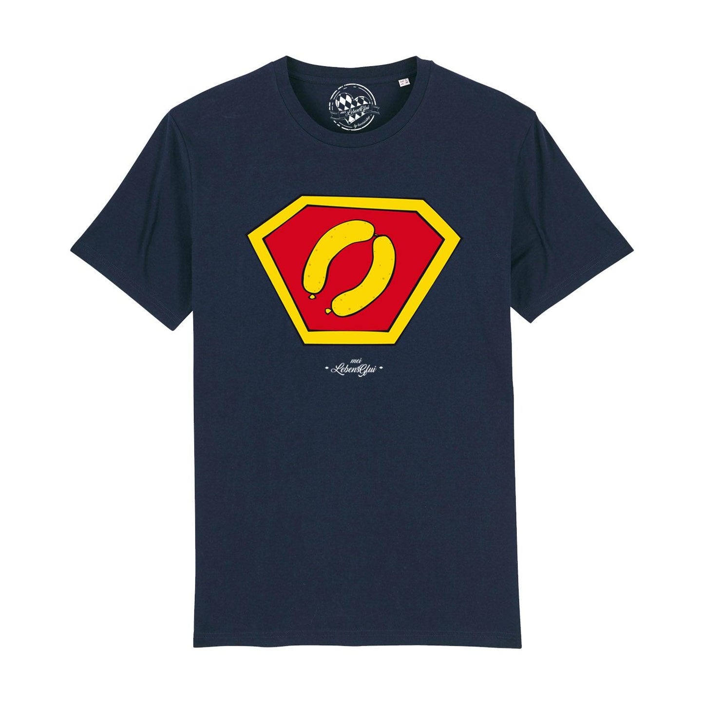 Herren T-Shirt "Super-WeiÃƒÅ¸wurscht"