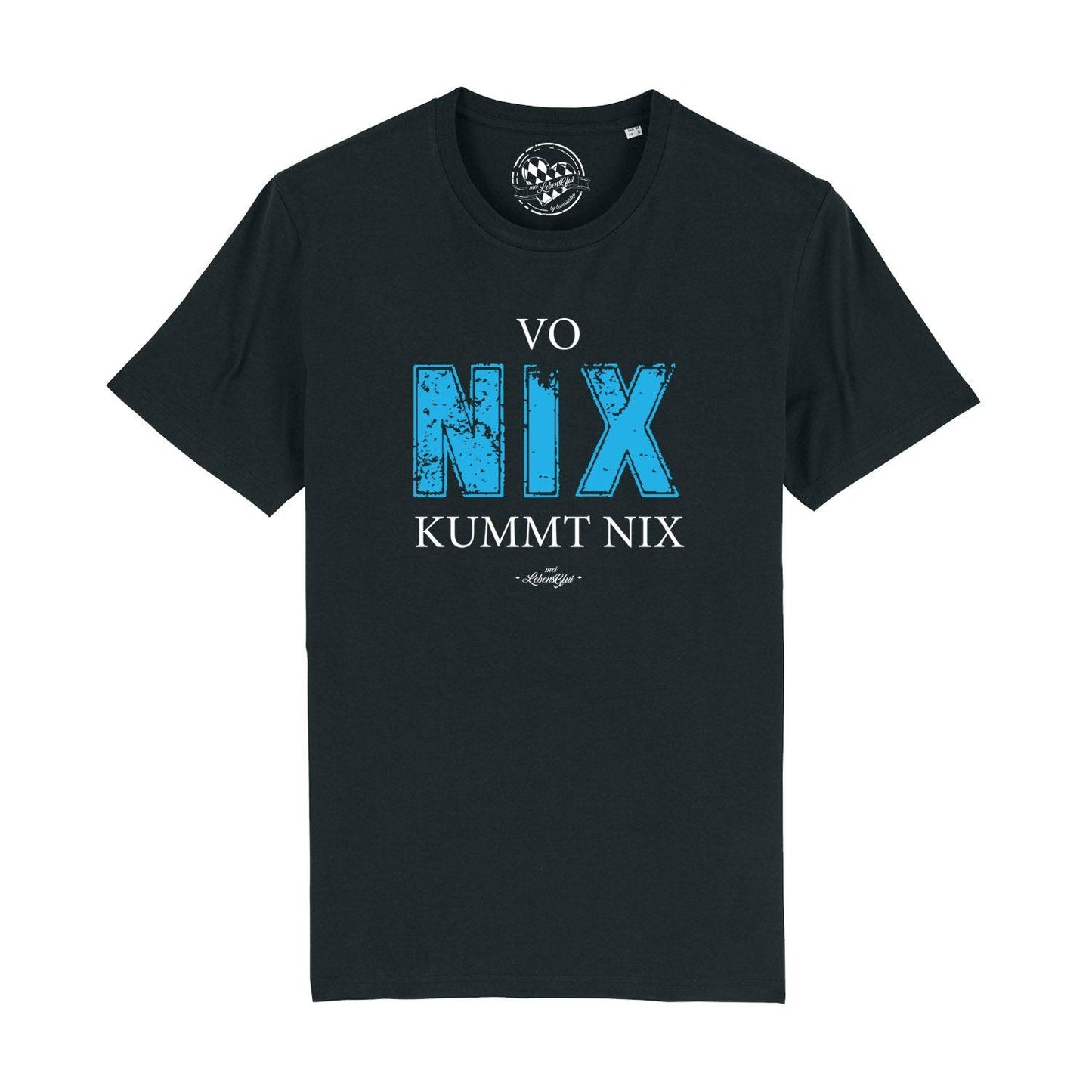 Herren T-Shirt "Vo nix kummt nix"
