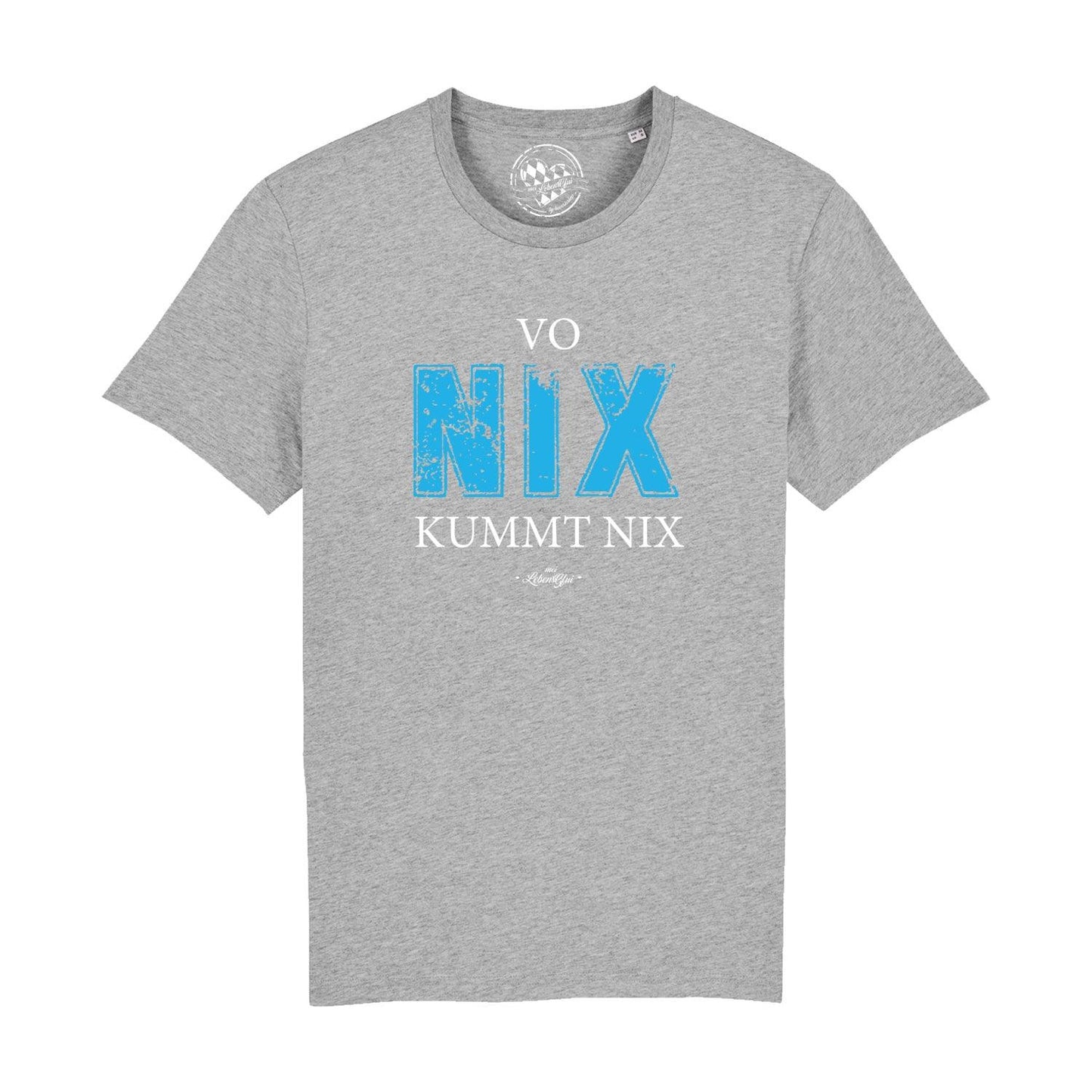 Herren T-Shirt "Vo nix kummt nix"