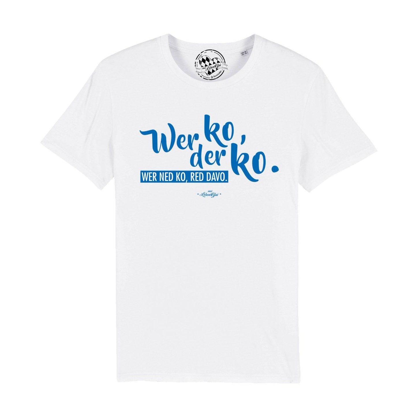 Herren T-Shirt "Wer ko, der ko"