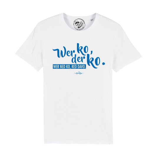 Herren T-Shirt "Wer ko, der ko"