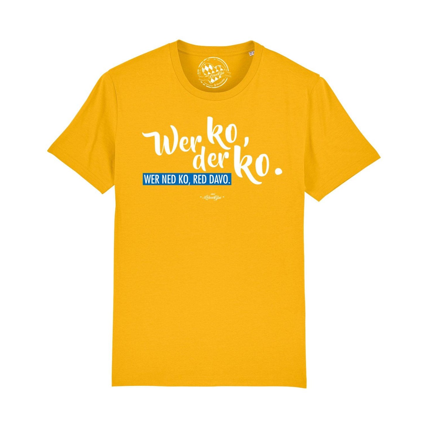 Herren T-Shirt "Wer ko, der ko"