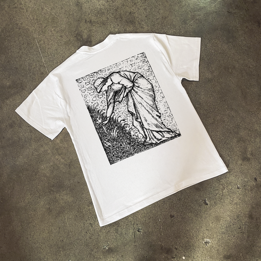 R.E.M. 'GATHERER' CLASSIC WHITE T-SHIRT