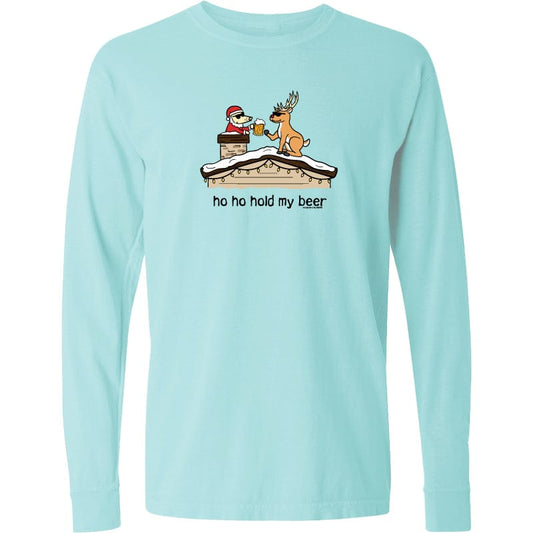 Ho Ho Hold My Beer - Classic Long-Sleeve T-Shirt
