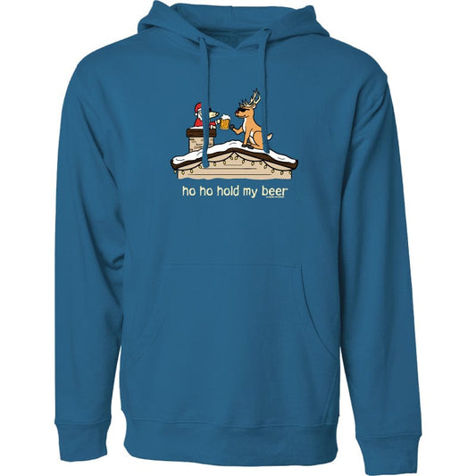 Ho Ho Hold My Beer - Sweatshirt Pullover Hoodie
