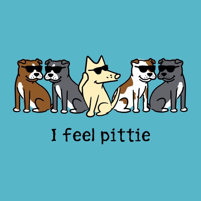I Feel Pittie - Ladies T-Shirt V-Neck