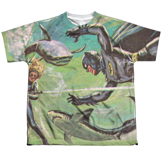 Batman Classic TV Series Underwater - Youth All-Over Print T-Shirt