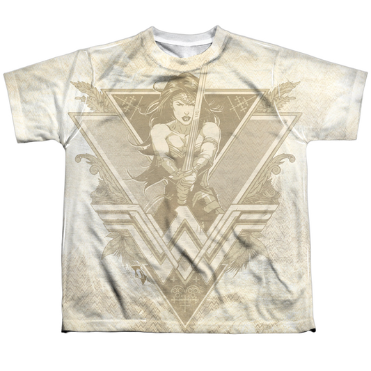 Batman v Superman Greek Goddess - Youth All-Over Print T-Shirt