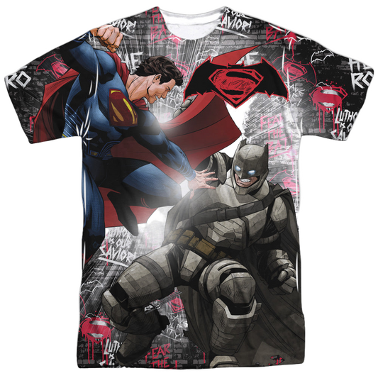 Batman v Superman Showdown - Men's All-Over Print T-Shirt