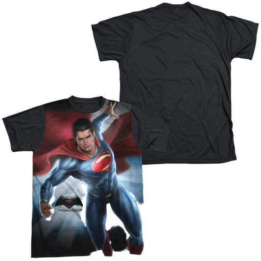 Batman v Superman Superman Light - Men's Black Back T-Shirt