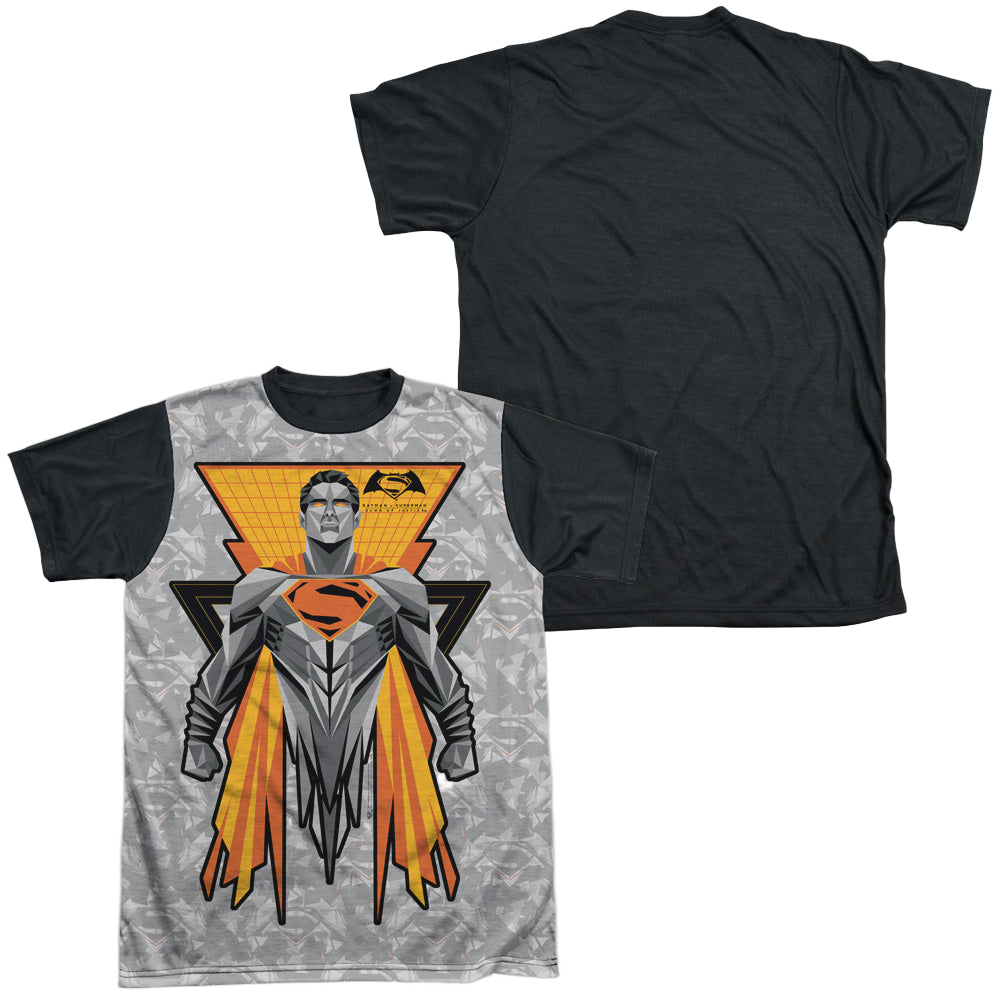 Batman v Superman Super Tech Sub - Men's Black Back T-Shirt Style001