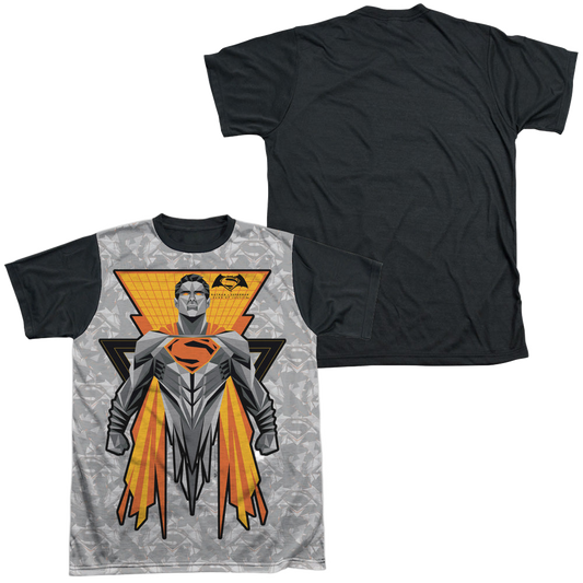 Batman v Superman Super Tech Sub - Men's Black Back T-Shirt Style001