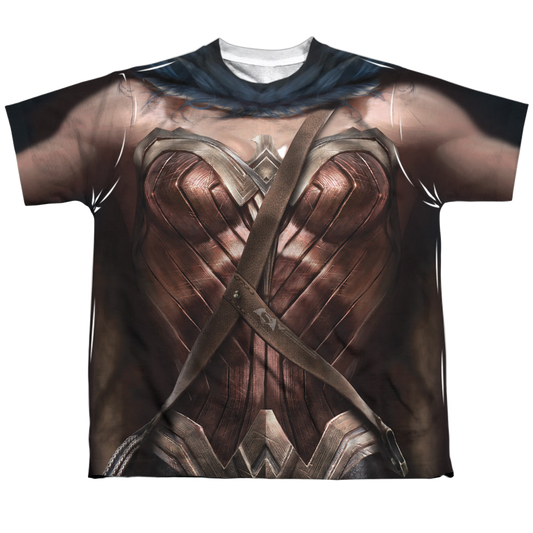 Batman v Superman Wonder Woman Uniform - Youth All-Over Print T-Shirt Style001
