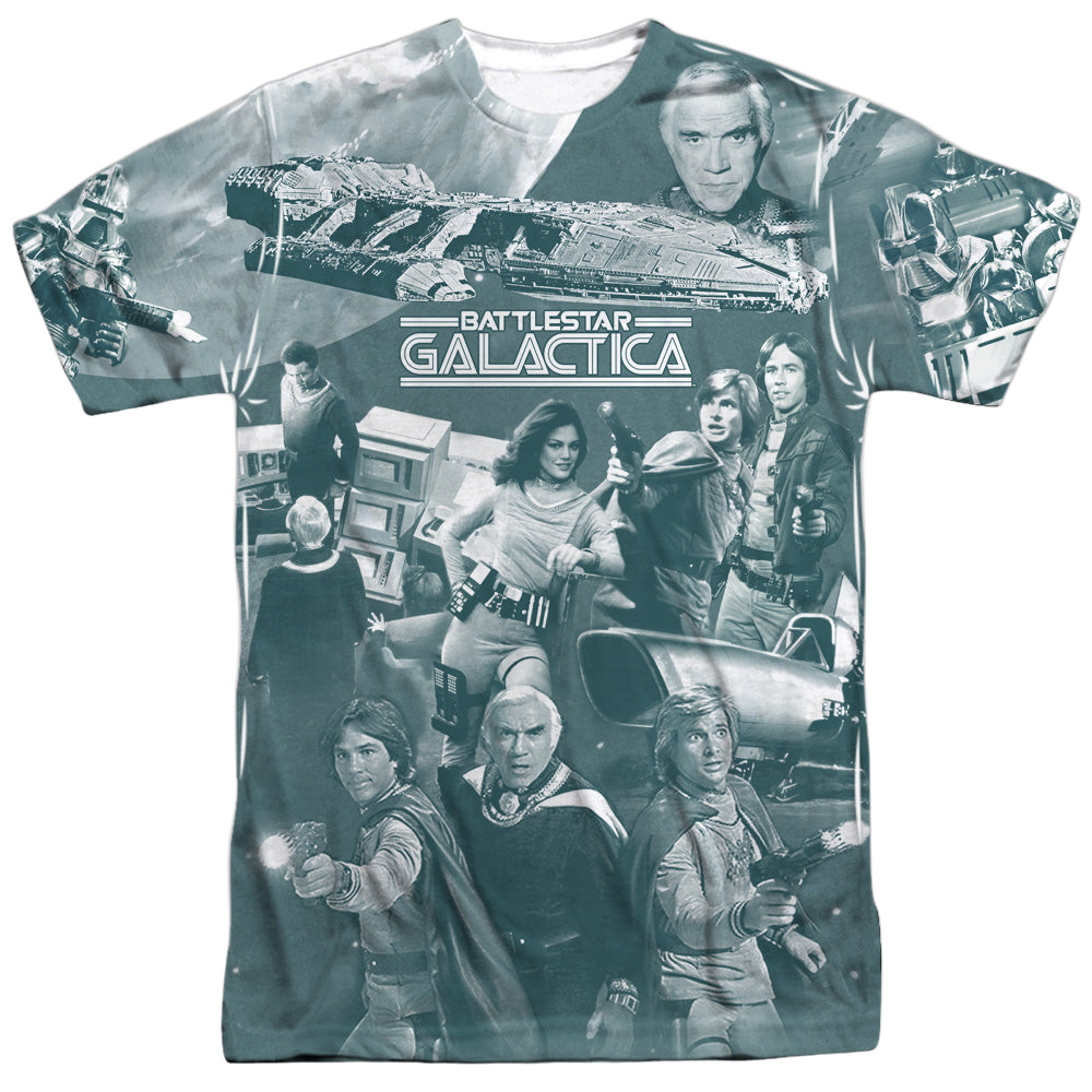 Battlestar Galactica (1978) Bsg(Classic) Battle Has Begun - Men's All-Over Print T-Shirt
