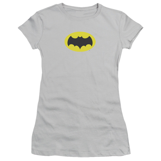 Batman Classic TV Series Chest Logo - Juniors T-Shirt