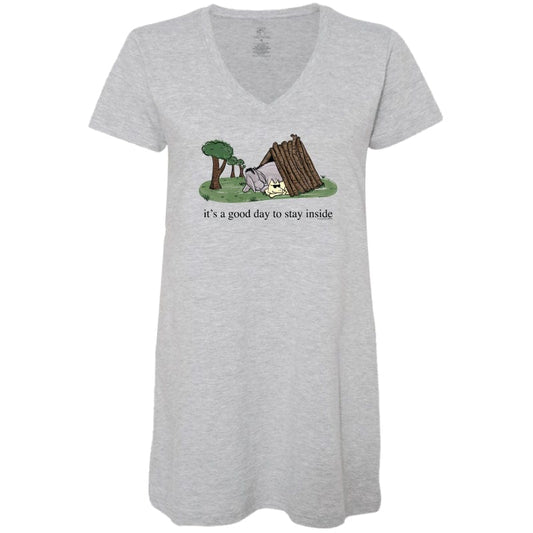 It's a Good Day to Stay Inside  - Ladies Night T-Shirt