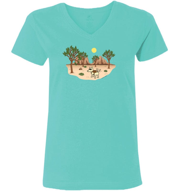 Joshua Tree - Ladies T-Shirt V-Neck