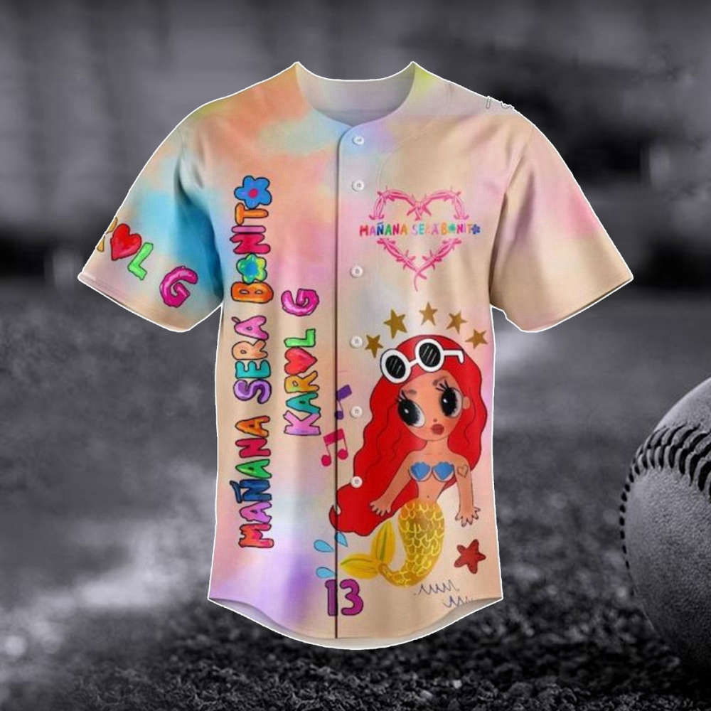 Karol G Baseball Jersey: La Bichota 3D Shirt & New Album Merch - Perfect Gift for Fans - Aopprinter