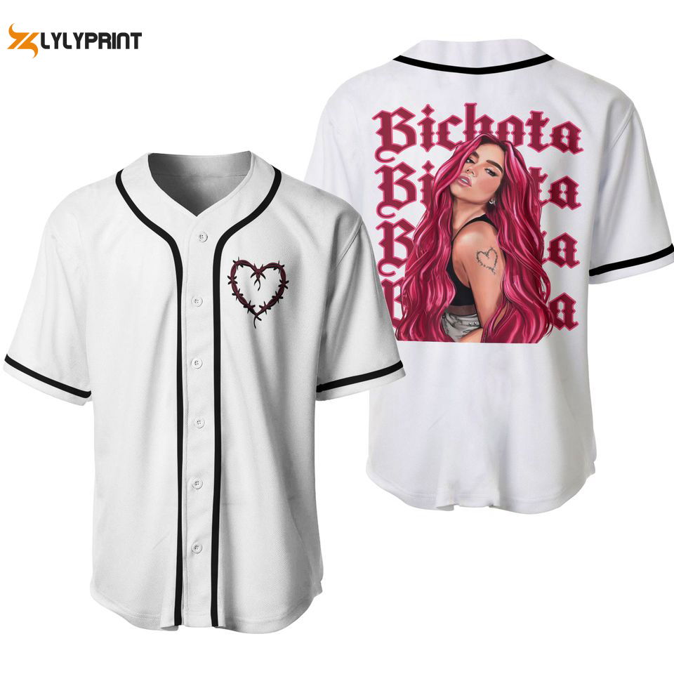 Karolg G Bichota Jersey, Karol G Baseball Jerseys - lylyprint.com