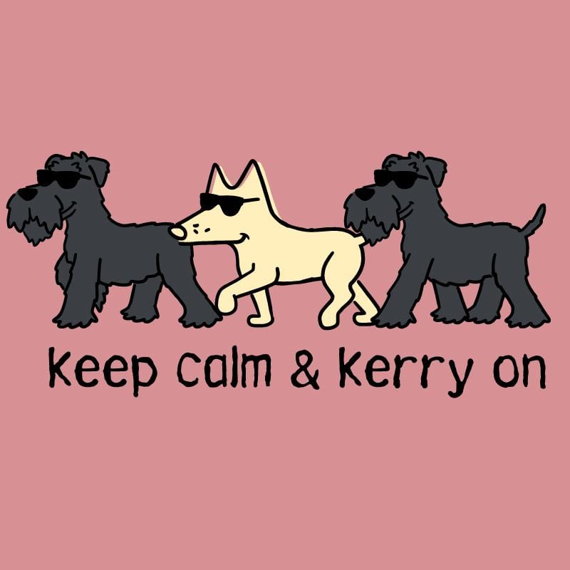 Keep Calm & Kerry On - Ladies T-Shirt V-Neck