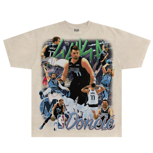 Luka DonÃ„ÂiÃ„â€¡ Mavs Classic Tee Style003