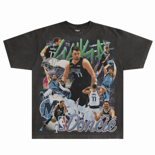 Luka DonÃ„ÂiÃ„â€¡ Mavs Classic Tee Style001