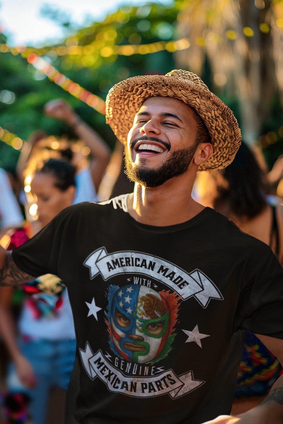 Made In America With Mexican Parts T-Shirt