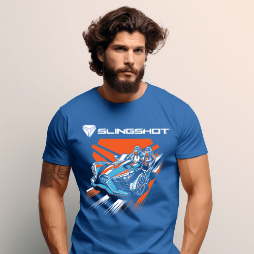 Men's Big and Tall Polaris Slingshot Open-Roadster Tee