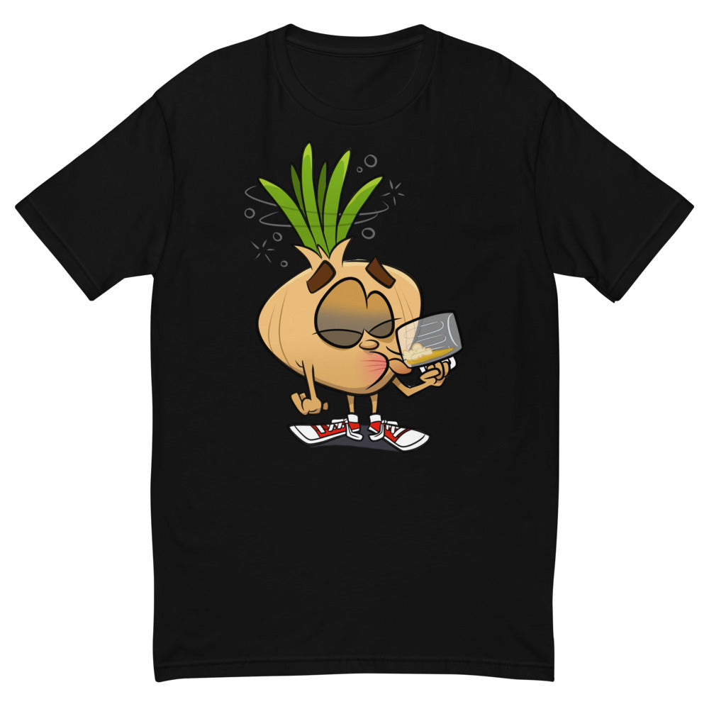 Drunk Onion Drinking Beer T-Shirt